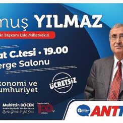 Anttakls'ın konuğu Durmuş Yılmaz