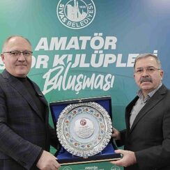 ASKF'den Başkan Bilgin'e Teşekkür Plaketi…