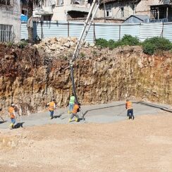 Balbey Kentsel Yenileme Projesi'nde ilk beton döküldü