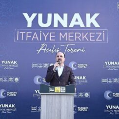 Başkan Altay Yunak ve Tuzlukçu'da Vatandaşlarla Buluştu; Yunak İtfaiye Merkezi'ni Açtı