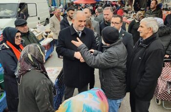 Başkan Sandıkçı'ya Vatandaşlardan Sevgi Seli