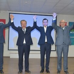 Haymana Belediye Başkanı Özdemir Turgut “Ustalık Dönemi" olarak tanımladığı üçüncü dönem projelerinin tanıtım toplantısını yoğun ve coşkulu bir kalabalıkla gerçekleştirdi