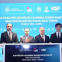 Konya'da KOP Desteğiyle Hayata Geçecek 128 Milyon Liralık 22 Tarımsal Projenin İmzaları Atıldı