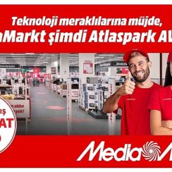 MediaMarkt Yeni Mağazasını Atlaspark AVM'de Açıyor