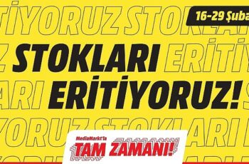 MediaMarkt'ta Stokları Eritiyoruz Kampanyası Başladı!