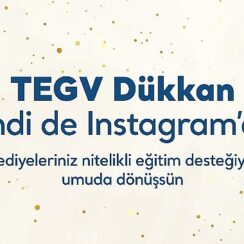 TEGV Dükkân artık Instagram'da