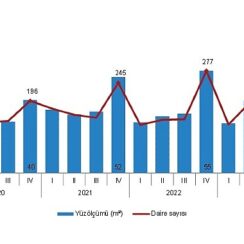 TÜİK: Yapı ruhsatı verilen yapıların yüzölçümü %8,8 arttı