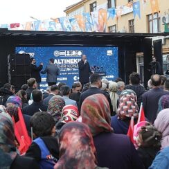 Altınekin Şehir Konağı'nın Temeli Bakan Koca'nın Katılımıyla Atıldı