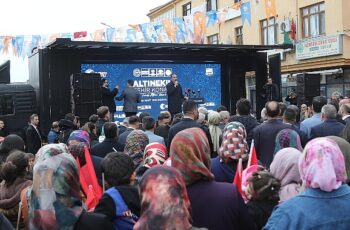 Altınekin Şehir Konağı'nın Temeli Bakan Koca'nın Katılımıyla Atıldı