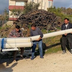 Antalya Büyükşehir Belediyesi Kumluca'da yaraları sarıyor