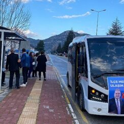 Antalya Büyükşehir'den Akseki'ye ulaşım desteği