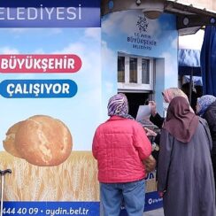 Aydın Büyükşehir Belediyesi Halk Ekmek Fabrikası Ramazan ayında da Aydınlılara hizmet vermeye devam ediyor