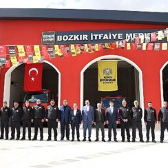 Başkan Altay Bozkır Otogarı ve İtfaiye Merkezi'ni Açtı