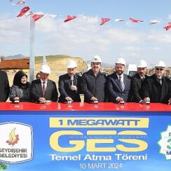 Başkan Altay Seydişehir GES'in Temel Atma Programına Katıldı