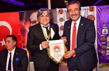 Başkan Soner Çetin Adana Lions Kulübü'nün konuğu oldu