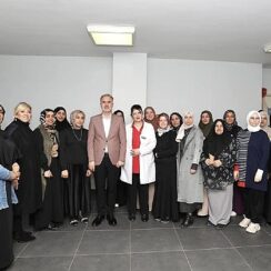 Başkan Taban Huzur Mahallesi İnesmek Kurs Merkezini Ziyaret Etti