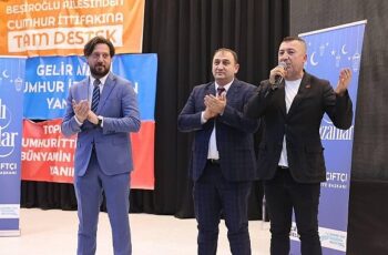 Çayırova'da Cumhur İttifakı'na destek artıyor