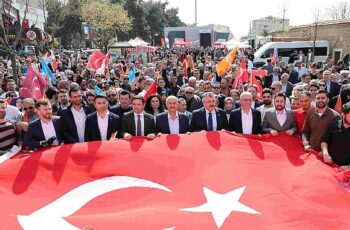 Cumhur İttifakı'ndan Gebze'de coşkulu miting;  “Yeni bir zafer için hazırız, kararlıyız"