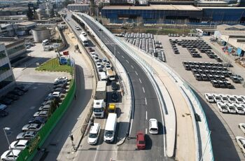 Darıca Osmangazi ilave köprüsü trafiğe açıldı