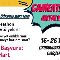 Hub Antalya Oyun ve Öğrenme Maratonu ile açılıyor