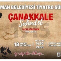 Karaman Belediyesi, Çanakkale Zaferi'nin 109. Yılı münasebetiyle 18 Mart'ta ücretsiz tiyatro etkinliği düzenliyor