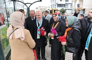 Kocaeli teşkilatları, 'Büyük Miting'e davet için sahadaydı