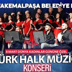 Mustafakemalpaşa'da 8 Mart Dünya Kadınlar Günü Konseri