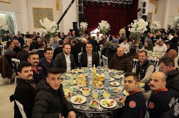 Nevşehir Belediye Başkanı Dr. Mehmet Savran, Nevşehir Belediyesi belediye personeli ile iftarda buluştu