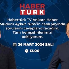 Nevşehir Belediye Başkanı ve AK Parti Nevşehir Belediye Başkan Adayı Dr. Mehmet Savran, 26 Mart Salı günü Habertürk ekranlarında olacak