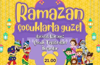 Nevşehir Belediyesi tarafından çocuklar için düzenlenen ramazan eğlence programları bu akşam Kapadokya Kültür ve Sanat Merkezi'nde yeniden başlıyor