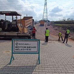 Sepetçi TOKİ Konutları giriş yolu asfaltlandı