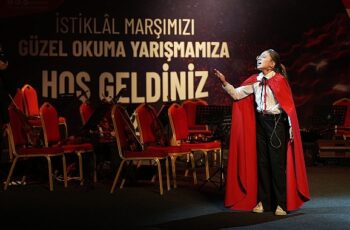 Üsküdar'da İstiklal Marşını En Güzel Okuyanlar Belli Oldu