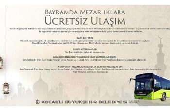 Bayramda mezarlıklara ücretsiz ulaşım