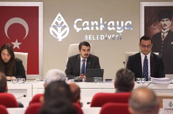 Çankaya Belediye Meclisi, Başkan Hüseyin Can Güner Başkanlığında tam katılımla toplandı