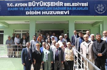 Didim Belediye Başkanı Hatice Gençay, Ramazan Bayramı'nda huzurevi sakinlerini unutmadı