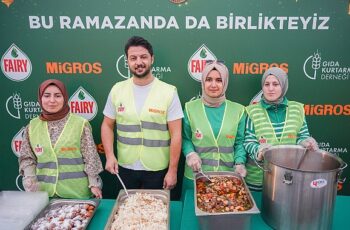 Fairy ve Migros, Gıda Kurtarma Derneği Desteğiyle 50 Bin Öğün Gıdayı Hatay'daki Depremzedelere Ulaştırdı