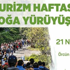 Gölcüklüler; Turizm Haftası kapsamında; 21 Nisan Pazar günü Örcün'den başlayacak doğa yürüyüşünde bir araya gelecek