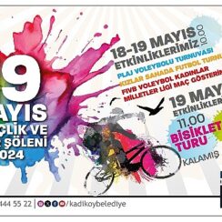 19 Mayıs, Kadıköy’de Coşkuyla Kutlanacak