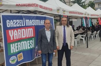 Başkan Aydoğmuş, Filistin’e Destek Kermesine destek verdi