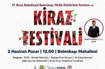 Buca’da Kiraz Festivali’ne geri sayım başladı