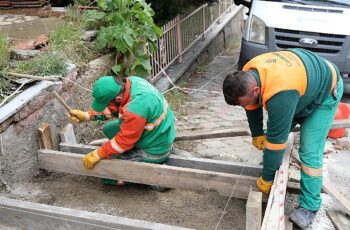 Çankaya'da Merdivenli Yollar Yenileniyor