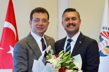 Ekrem İmamoğlu, Şile Belediye Başkanı Özgür Kabadayı’ya tebrik ziyaretinde bulundu