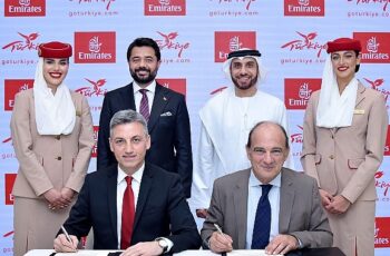 Emirates, Türkiye'deki turizmi desteklemek için Türkiye Turizm Tanıtım ve Geliştirme Ajansı (TGA) ile iş birliği anlaşması imzaladı