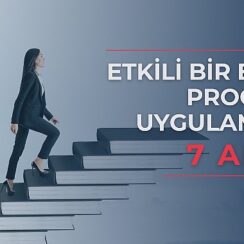 Etkili bir eğitim programı uygulamanın 7 adımı