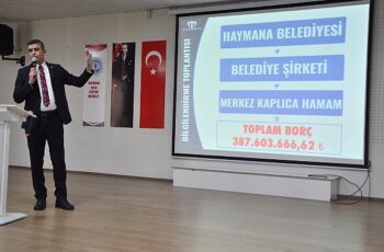 Haymana Belediyesi'nin Borcu 387 Milyon Türk Lirası