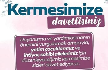 İnegöl Belediyesi Umuteli Yetim Çocuklar Ve İhtiyaç Sahipleri İçin Kermes Düzenleyecek