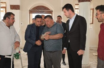 Kapucubaşı Mahallesi Millet Caddesi’nde bulunan Aşağı Beddik Camii’nde restorasyon çalışmaları başladı