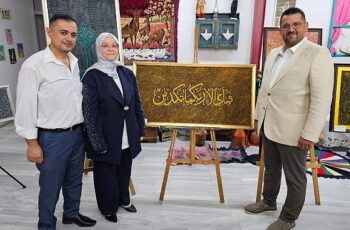 Maneviyat Yüklü Sergi Gölcük Belediyesi Sanat Galerisi’nde Açıldı