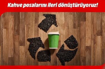 MediaMarkt kahve posalarını ileri dönüştürerek karbon ayak izini azaltıyor