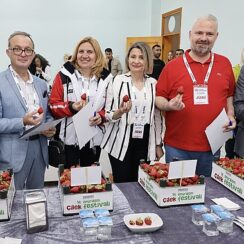 Menemen’de bu yıl 14. kez gerçekleştirilen Emiralem Çilek Festivali, yüz binlerce ziyaretçinin buluşma noktası oldu